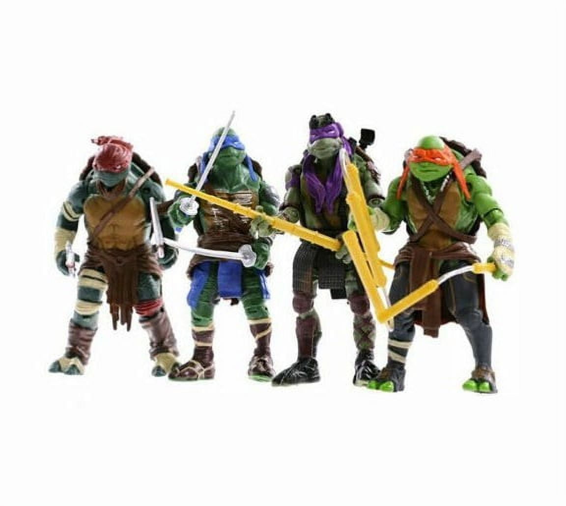 Teenage Mutant Ninja Turtles 4 Piece Lot TMNT Action Figures Anime Movie Gift