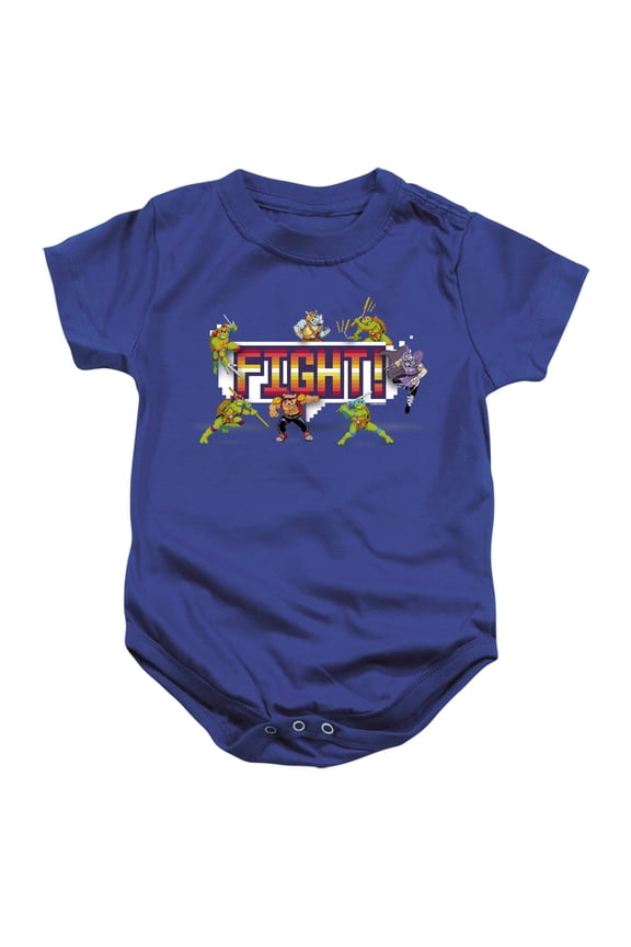 TMNT Teenage Mutant Ninja Turtles Arcade Fight Unisex Infant Snap Suit for Baby