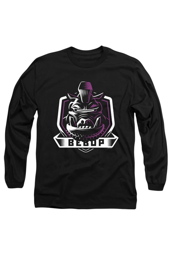 TMNT Teenage Mutant Ninja Turtles Bebop Unisex Adult Long-Sleeve T Shirt