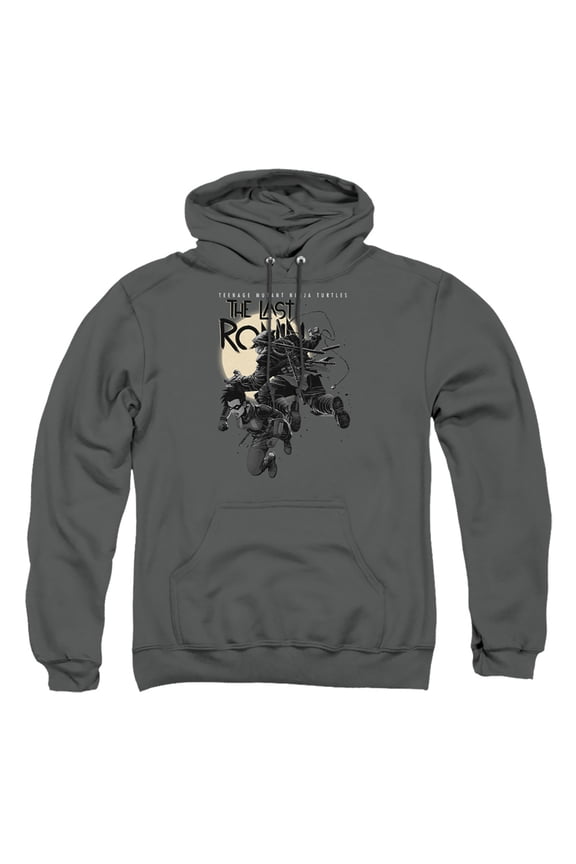 TMNT Teenage Mutant Ninja Turtles, Casey Marie Jones Leaping Adult Pull-Over Hoodie