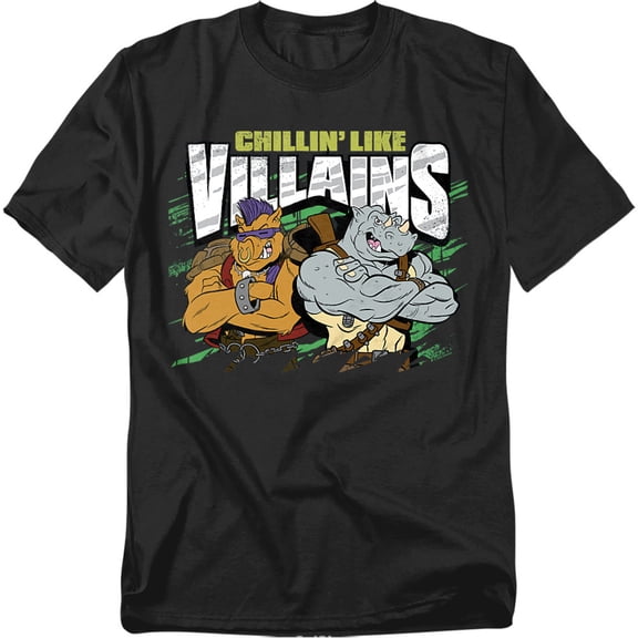 Tmnt T-Shirt Chillin Like Villains Unisex Graphic Tee For Men & Women