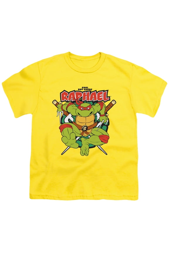 TMNT Teenage Mutant Ninja Turtles Cool But Crude Raphael Unisex Youth T Shirt