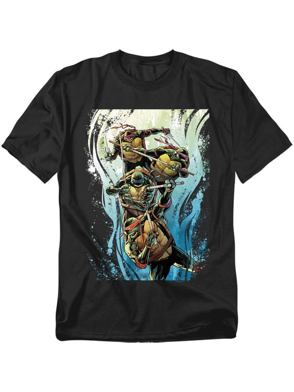 Tmnt T-Shirt Cool Rainbow Warriors Unisex Graphic Tee For Men & Women
