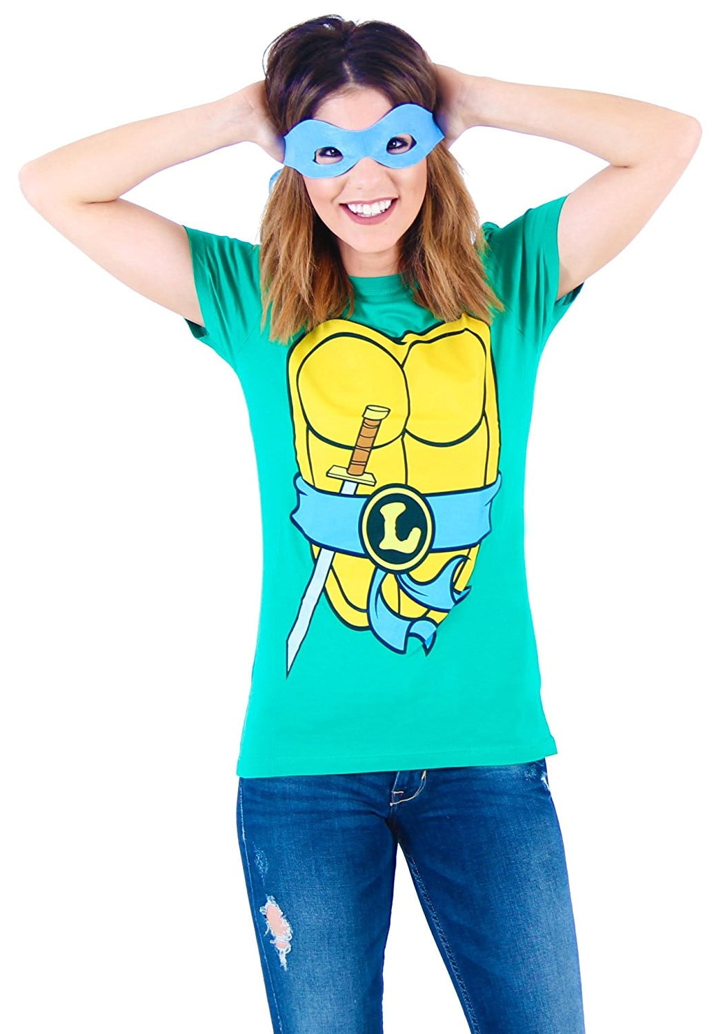 Teenage Mutant Ninja Turtles Adult Green Costume T-Shirt