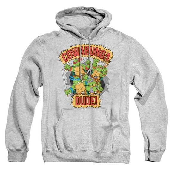 TMNT Teenage Mutant Ninja Turtles Cowabunga Dude Unisex Adult Pull-Over Hoodie