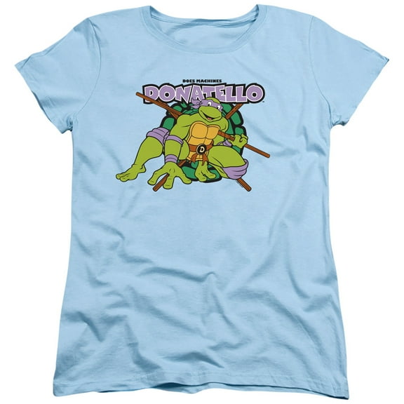 TMNT Teenage Mutant Ninja Turtles Donatello Does Machines Women's T Shirt