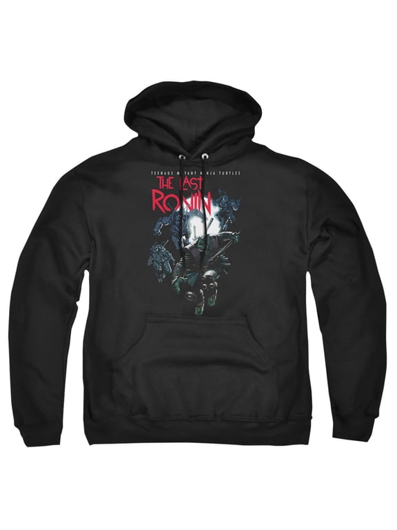 TMNT Teenage Mutant Ninja Turtles, Four Turtles Leap Adult Pull-Over Hoodie