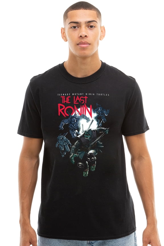 TMNT Teenage Mutant Ninja Turtles, Four Turtles Leap Adult T Shirt