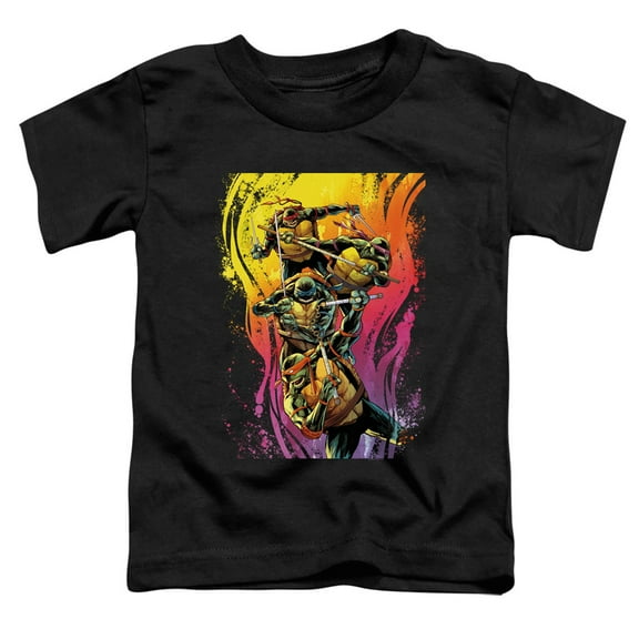 TMNT Teenage Mutant Ninja Turtles Hot Rainbow Warriors Unisex Toddler T Shirt
