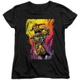 thumbnail image 1 of TMNT Teenage Mutant Ninja Turtles Hot Rainbow Warriors Women's T Shirt, 1 of 5
