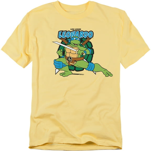 Tmnt T-Shirt Leonardo Leads Unisex Graphic Tee For Men & Women