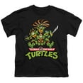 thumbnail image 1 of TMNT Teenage Mutant Ninja Turtles Manga Turtles Unisex Youth T Shirt, 1 of 5