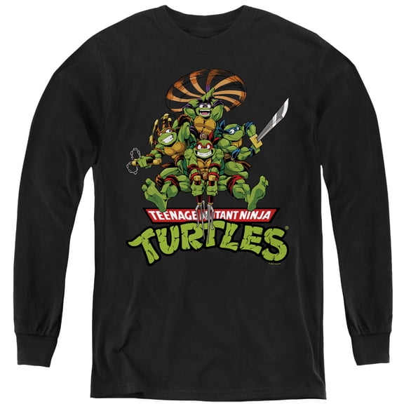 TMNT Teenage Mutant Ninja Turtles Manga Turtles Youth Long Sleeve T shirt