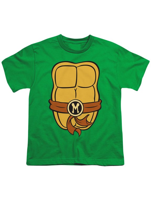 TMNT Teenage Mutant Ninja Turtles Michelangelo Chest Unisex Youth T Shirt