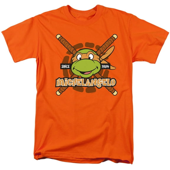TMNT Teenage Mutant Ninja Turtles Michelangelo Since 1984 Unisex Adult T Shirt