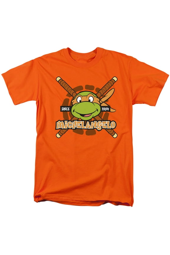 TMNT Teenage Mutant Ninja Turtles Michelangelo Since 1984 Unisex Adult T Shirt