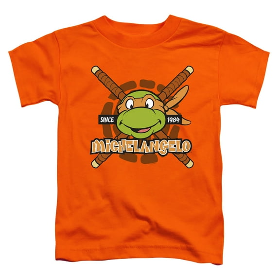 TMNT Teenage Mutant Ninja Turtles Michelangelo Since 1984 Unisex Toddler T Shirt