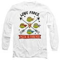 thumbnail image 1 of TMNT Teenage Mutant Ninja Turtles Pizza Is Forever Unisex Adult Long-Sleeve T Shirt, 1 of 2