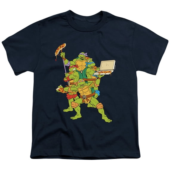 TMNT Teenage Mutant Ninja Turtles Pizza Party Unisex Youth T Shirt