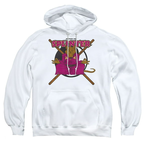 TMNT Teenage Mutant Ninja Turtles Radical Rat Splinter Unisex Adult Pull-Over Hoodie