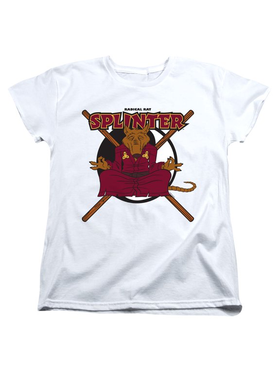 TMNT Teenage Mutant Ninja Turtles Radical Rat Splinter Women's T Shirt