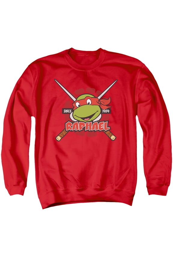 TMNT Teenage Mutant Ninja Turtles Raphael Since 1984 Unisex Adult Crewneck Sweatshirt