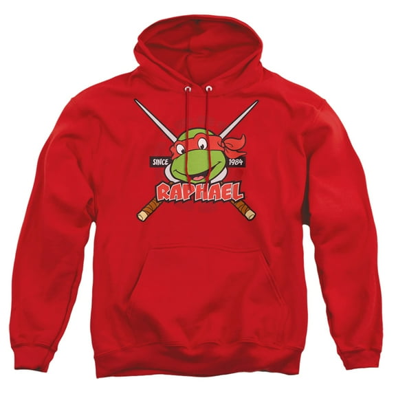 TMNT Teenage Mutant Ninja Turtles Raphael Since 1984 Unisex Adult Pull-Over Hoodie