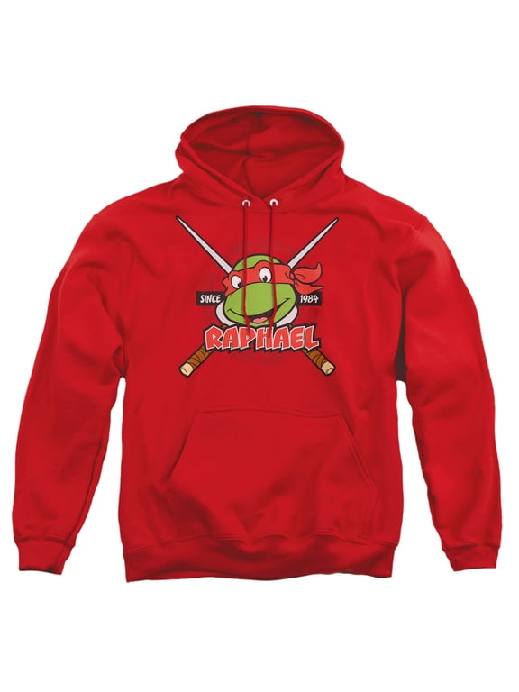 TMNT Teenage Mutant Ninja Turtles Raphael Since 1984 Unisex Adult Pull-Over Hoodie