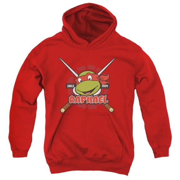 TMNT Teenage Mutant Ninja Turtles Raphael Since 1984 Unisex Youth Pull-Over Hoodie