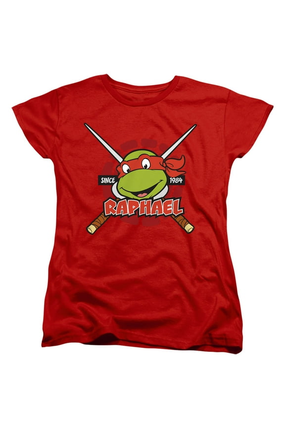 TMNT Teenage Mutant Ninja Turtles Raphael Since 1984 Women's T Shirt