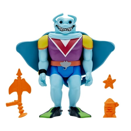 Super7 Teenage Mutant Ninja Turtles Ray Fillet Reaction Figure