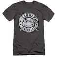 thumbnail image 1 of TMNT Teenage Mutant Ninja Turtles Rebels Distressed Logo Slim Fit Unisex Adult T Shirt, 1 of 2