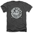 thumbnail image 1 of TMNT Teenage Mutant Ninja Turtles Rebels Distressed Logo Unisex Adult Heather T Shirt, 1 of 5