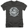 thumbnail image 1 of TMNT Teenage Mutant Ninja Turtles Rebels Distressed Logo Unisex Adult V-Neck T Shirt, 1 of 2