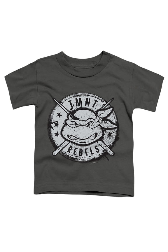 TMNT Teenage Mutant Ninja Turtles Rebels Distressed Logo Unisex Toddler T Shirt
