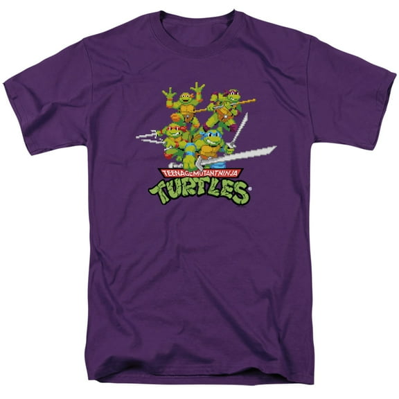 TMNT Teenage Mutant Ninja Turtles Retro Arcade Unisex Adult T Shirt