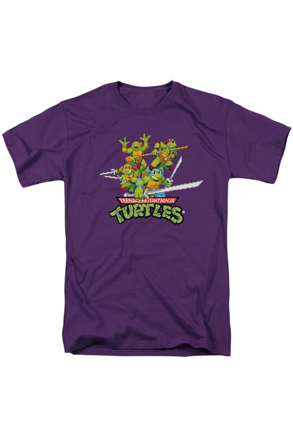 TMNT Teenage Mutant Ninja Turtles Retro Arcade Unisex Adult T Shirt