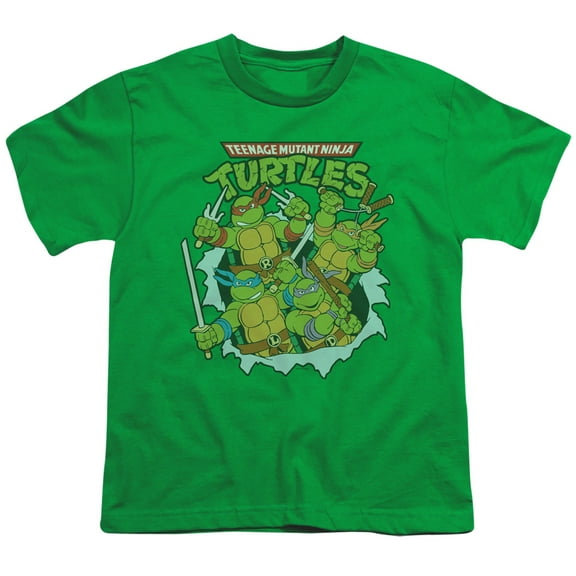 TMNT Teenage Mutant Ninja Turtles Retro Group Unisex Youth T Shirt