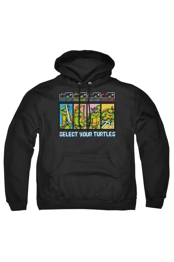 TMNT Teenage Mutant Ninja Turtles Select Your Turtles Unisex Adult Pull-Over Hoodie
