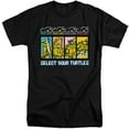 thumbnail image 1 of TMNT Teenage Mutant Ninja Turtles Select Your Turtles Unisex Adult Tall T Shirt, 1 of 2