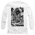 thumbnail image 1 of TMNT Teenage Mutant Ninja Turtles Take Down Shredder Unisex Adult Long-Sleeve T Shirt, 1 of 2