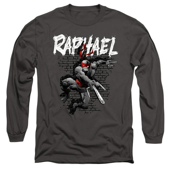 TMNT Teenage Mutant Ninja Turtles Unisex Adult Long-Sleeve T Shirt