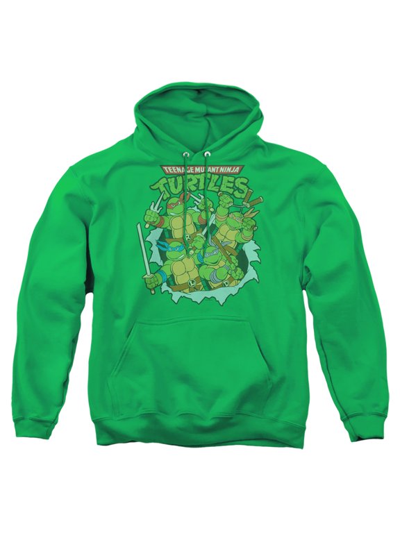 TMNT Teenage Mutant Ninja Turtles Unisex Adult Pull-Over Hoodie