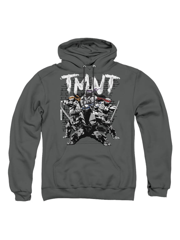 TMNT Teenage Mutant Ninja Turtles Unisex Adult Pull-Over Hoodie