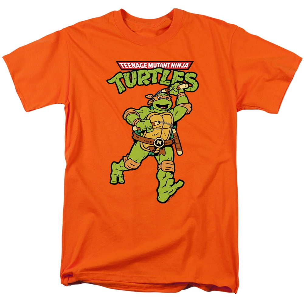 TMNT Michelangelo Face Tee Shirt Green Cotton Orange Mask Graphic Teenage  Mutant Ninja Turtles Vintage 2000s T Shirt Adult M Size 