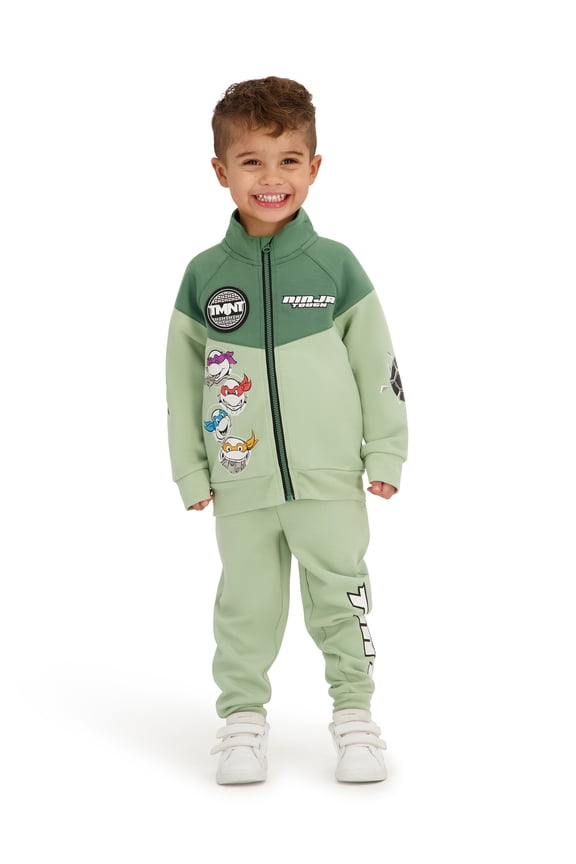 TMNT Toddler Boy 2pc Active Jacket and Pant Set, Sizes 12 Months - 5T