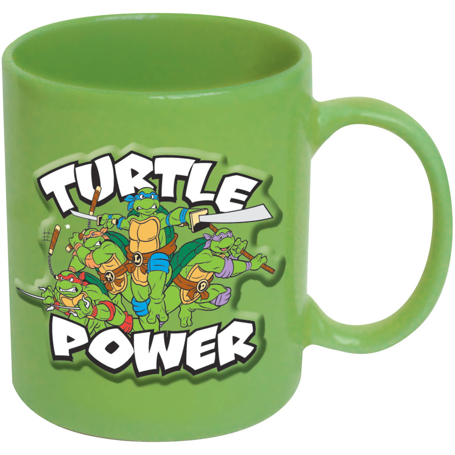 Teenage Mutant Ninja Turtles 20oz. White Ceramic Campfire Mug