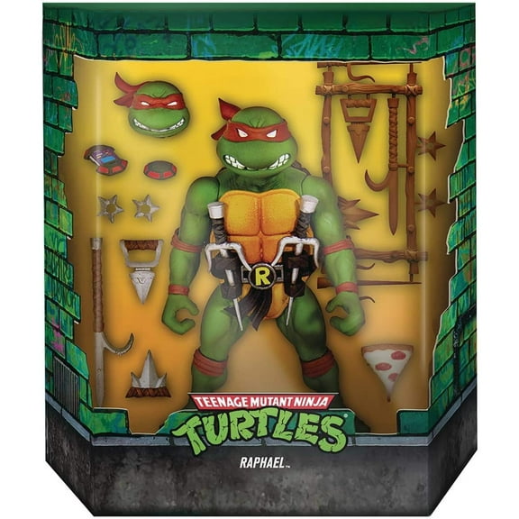 TMNT Ultimates Wave 1: Raphael Action Figure Version 2