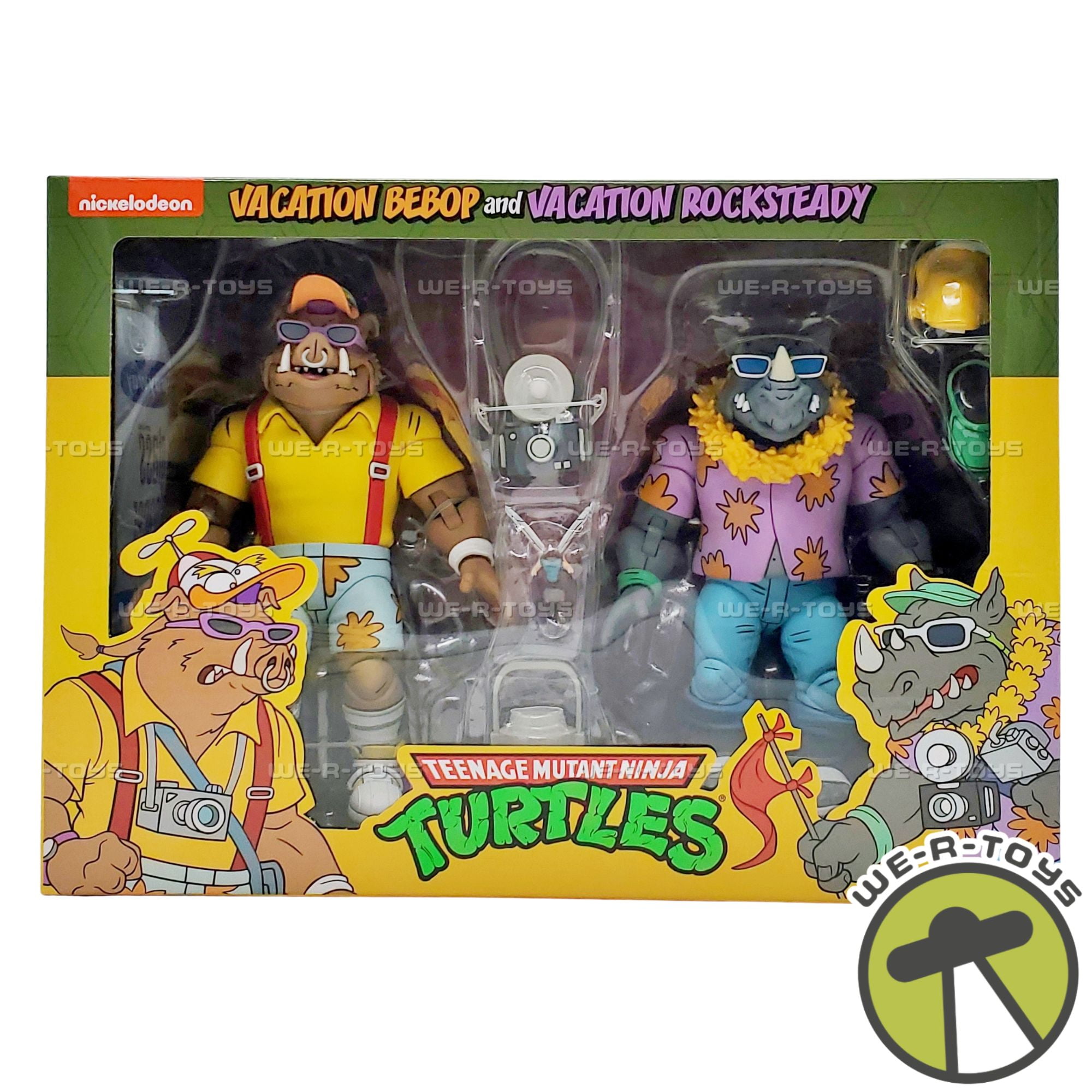 愛*ン様 NECA ビーバップ　ロックステディ　フィギュア　タートルズ　ニンジャ Amazon.com: NECA TMNT Turtles in Times - Pirate Rocksteady & Bebop