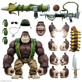 Super7 - Teenage Mutant Ninja Turtles - ULTIMATES! Wv7 - Guerrilla Gorilla (TMNT)